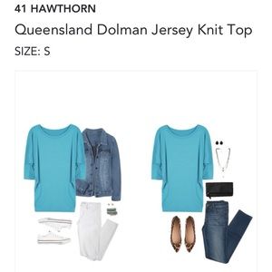 Stitch Fix Queensland dolman sleeve jersey knit top